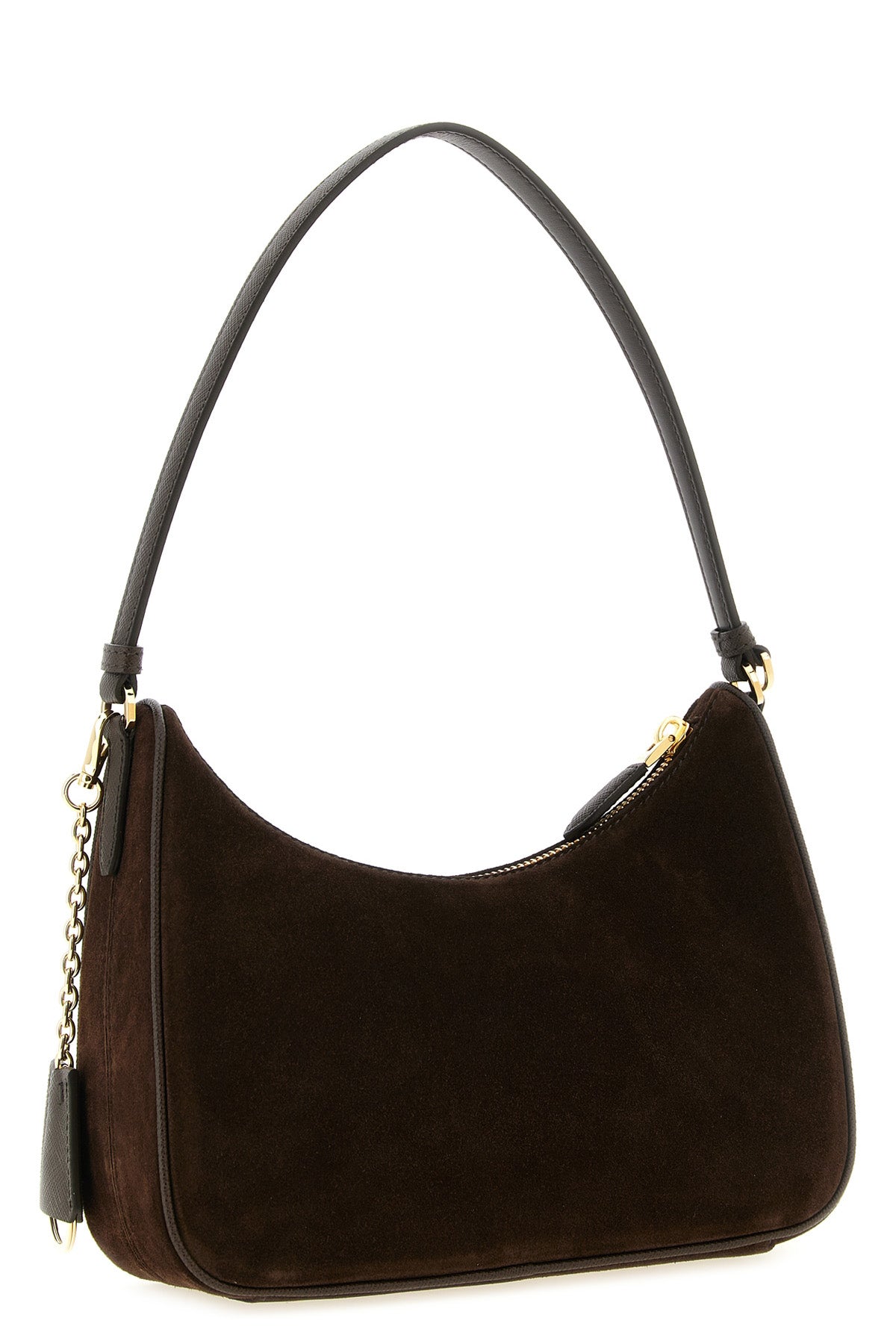the prada re-edition 2005 mini shoulder bag reinterprets an archival silhouett