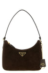 the prada re-edition 2005 mini shoulder bag reinterprets an archival silhouett