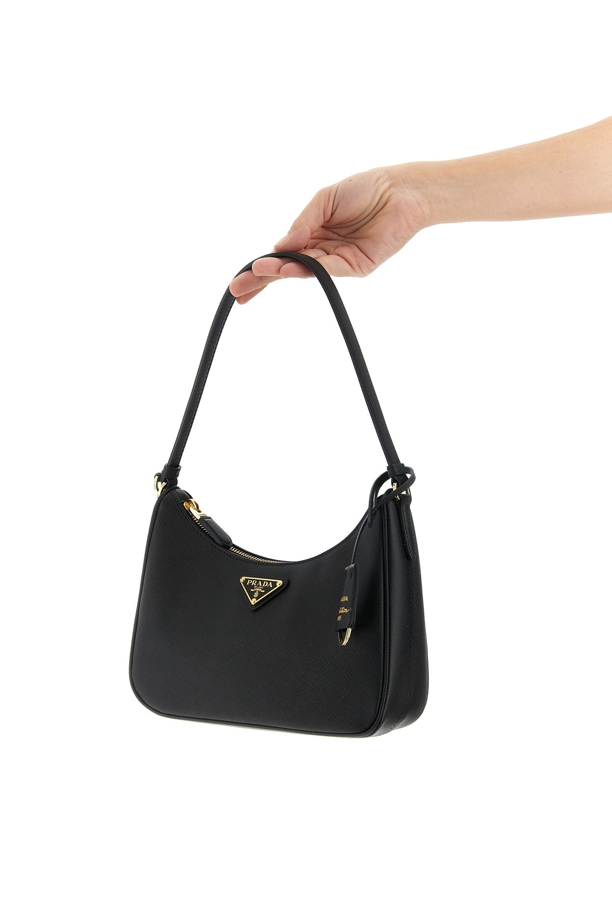 prada re-edition 2005 mini shoulder bag in saffiano leather