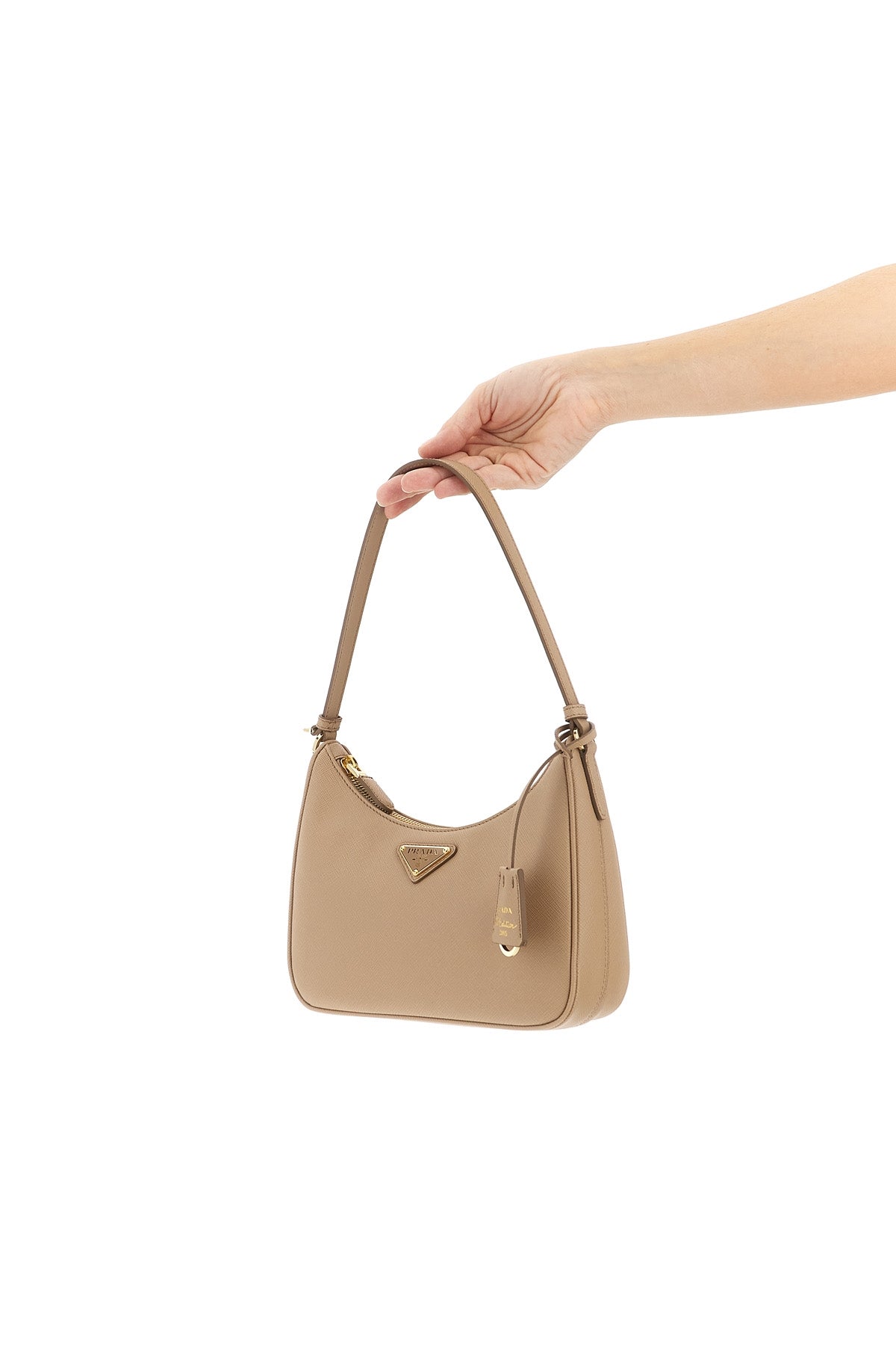 prada re-edition 2005 mini shoulder bag in saffiano leather
