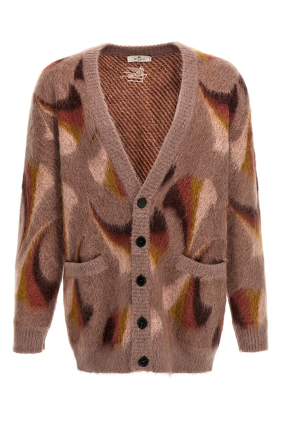 mohair blend cardigan