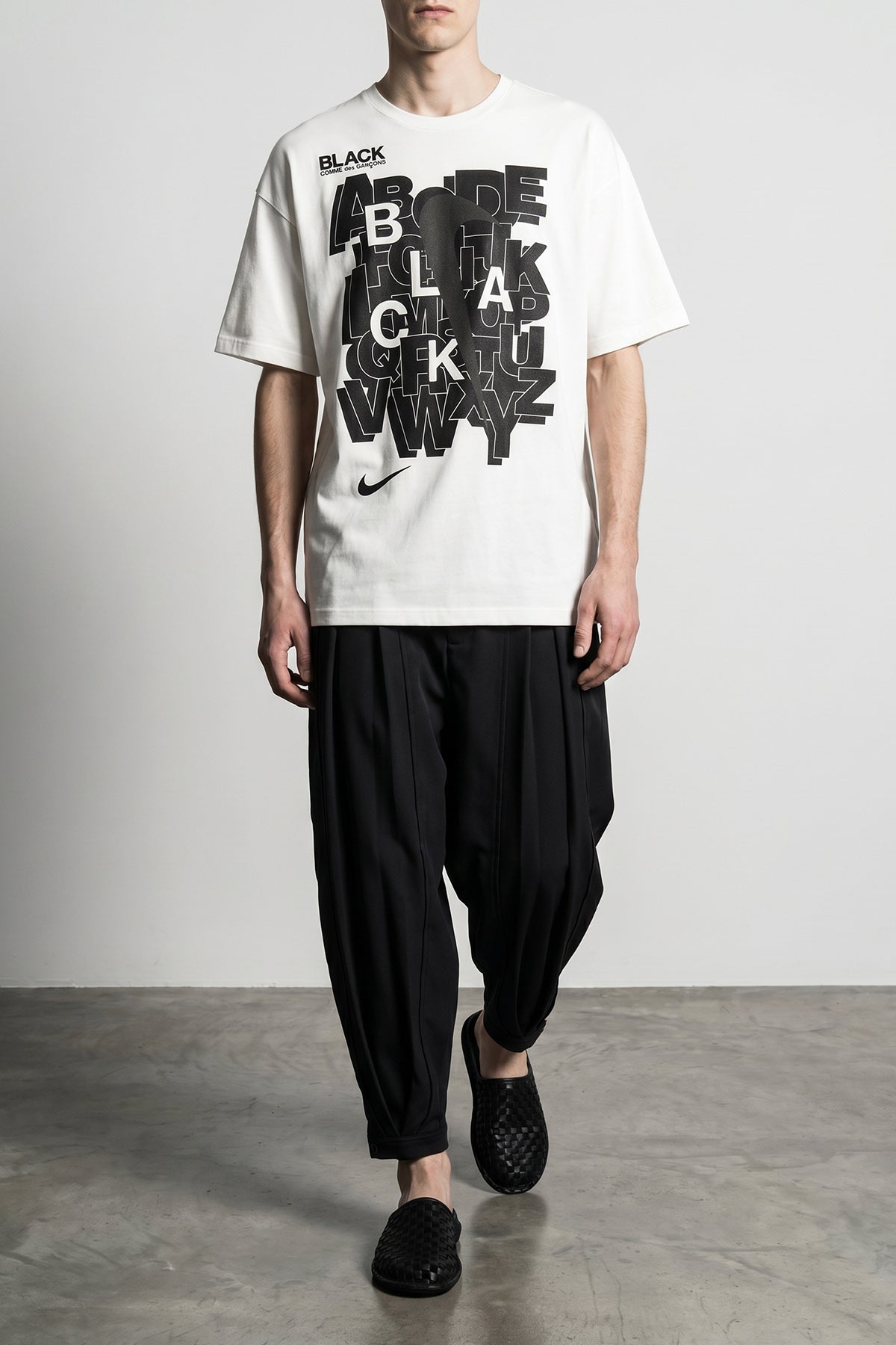 comme des garçons x nike heavy cotton t-shirt