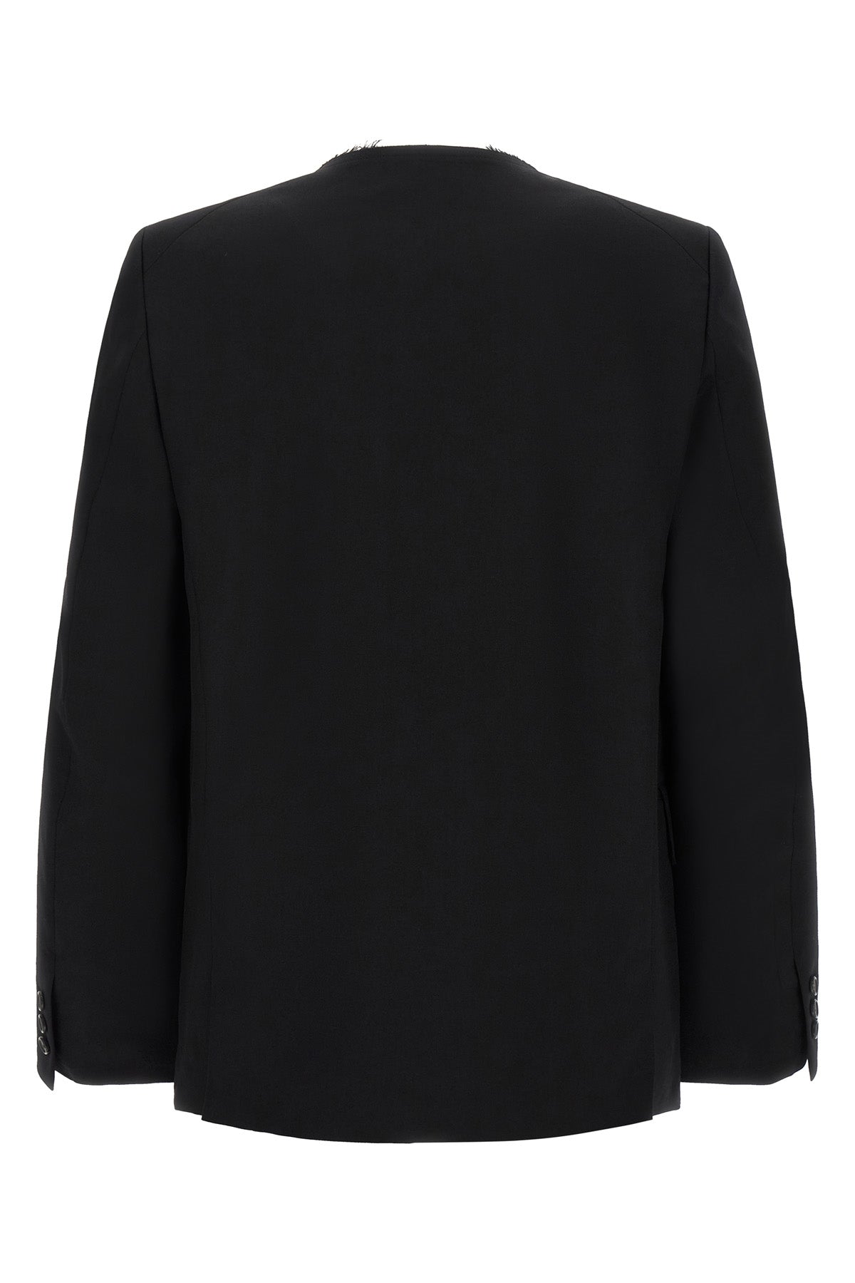 the comme des garcons black blazer