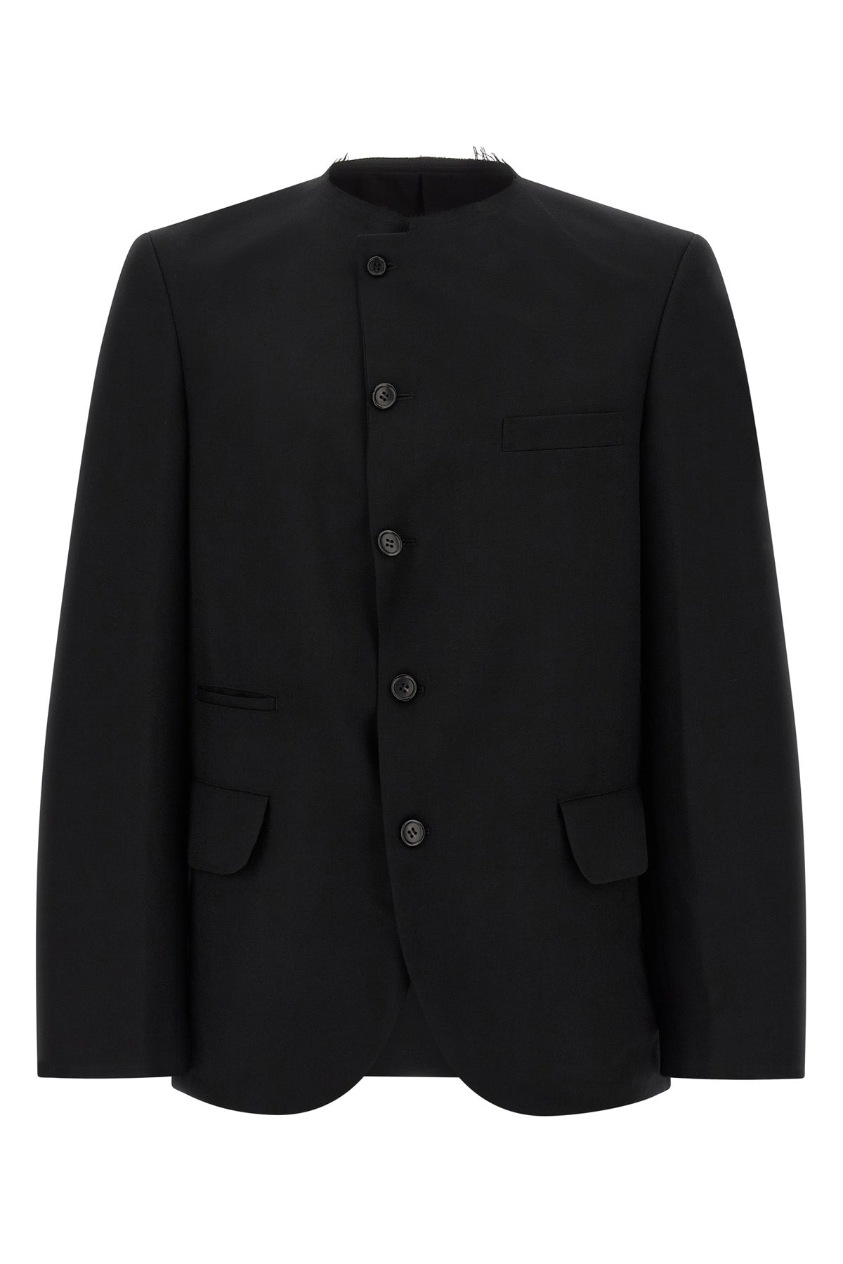 the comme des garcons black blazer