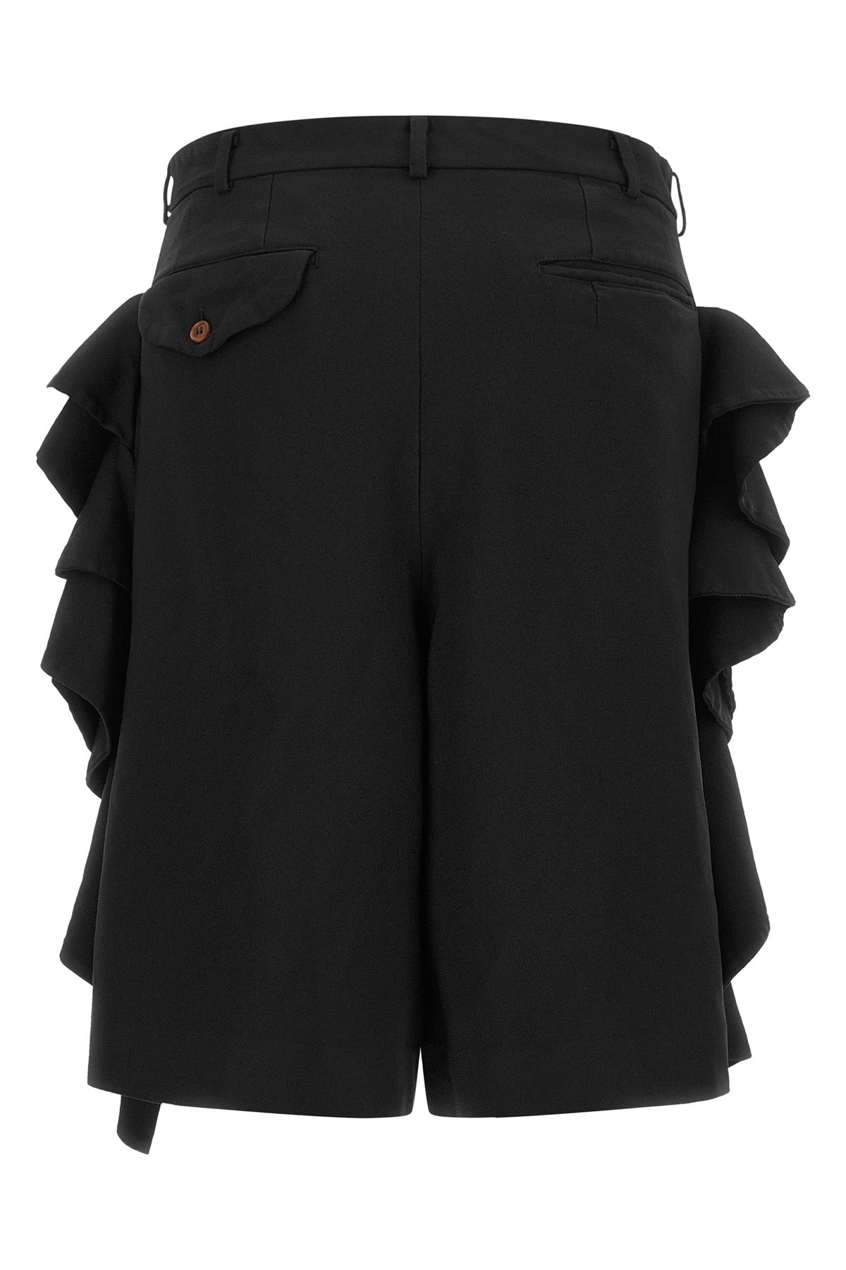 black comme des garçons bermuda shorts