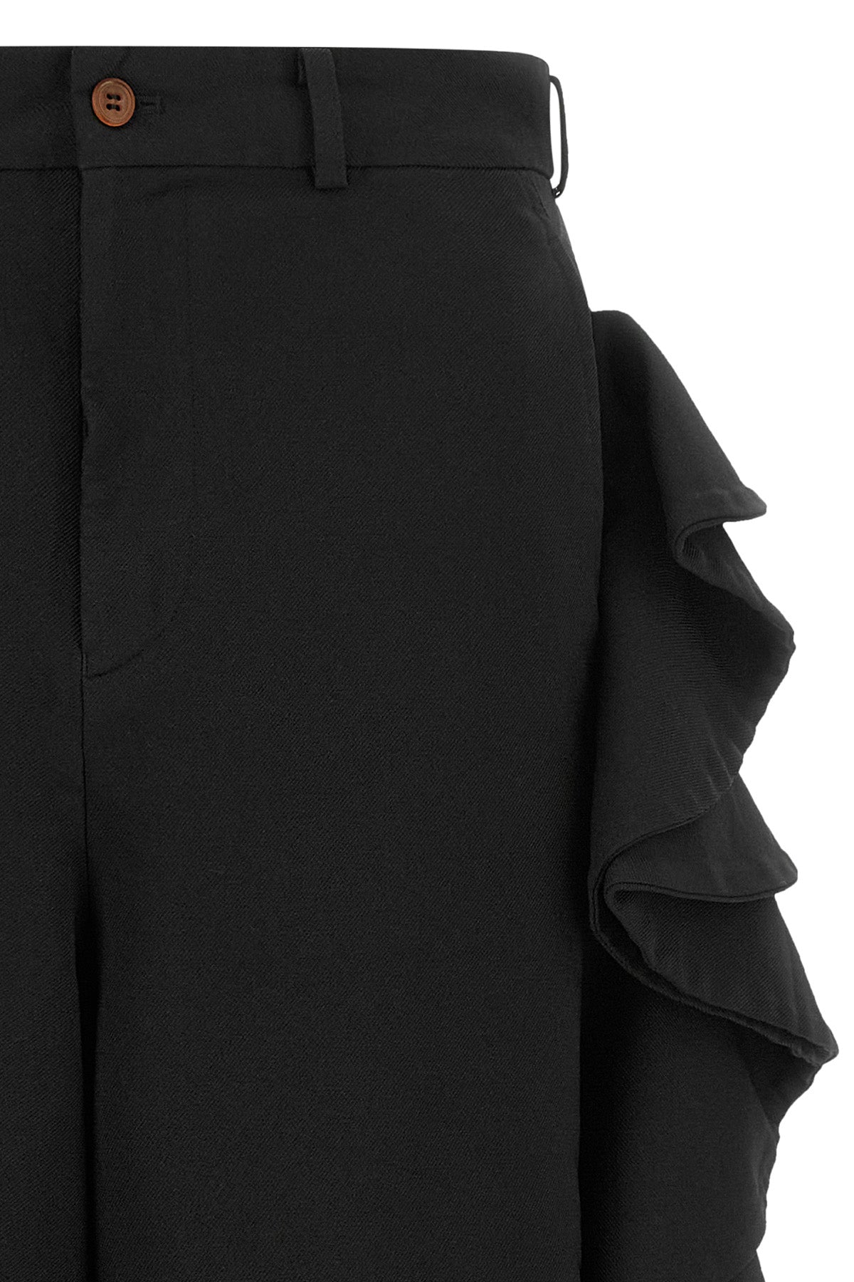 black comme des garçons bermuda shorts