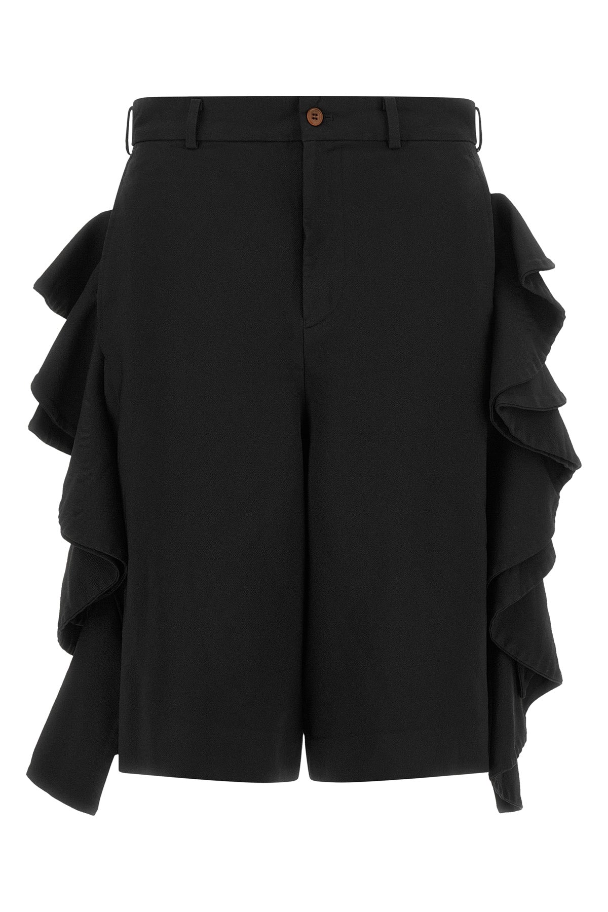 black comme des garçons bermuda shorts