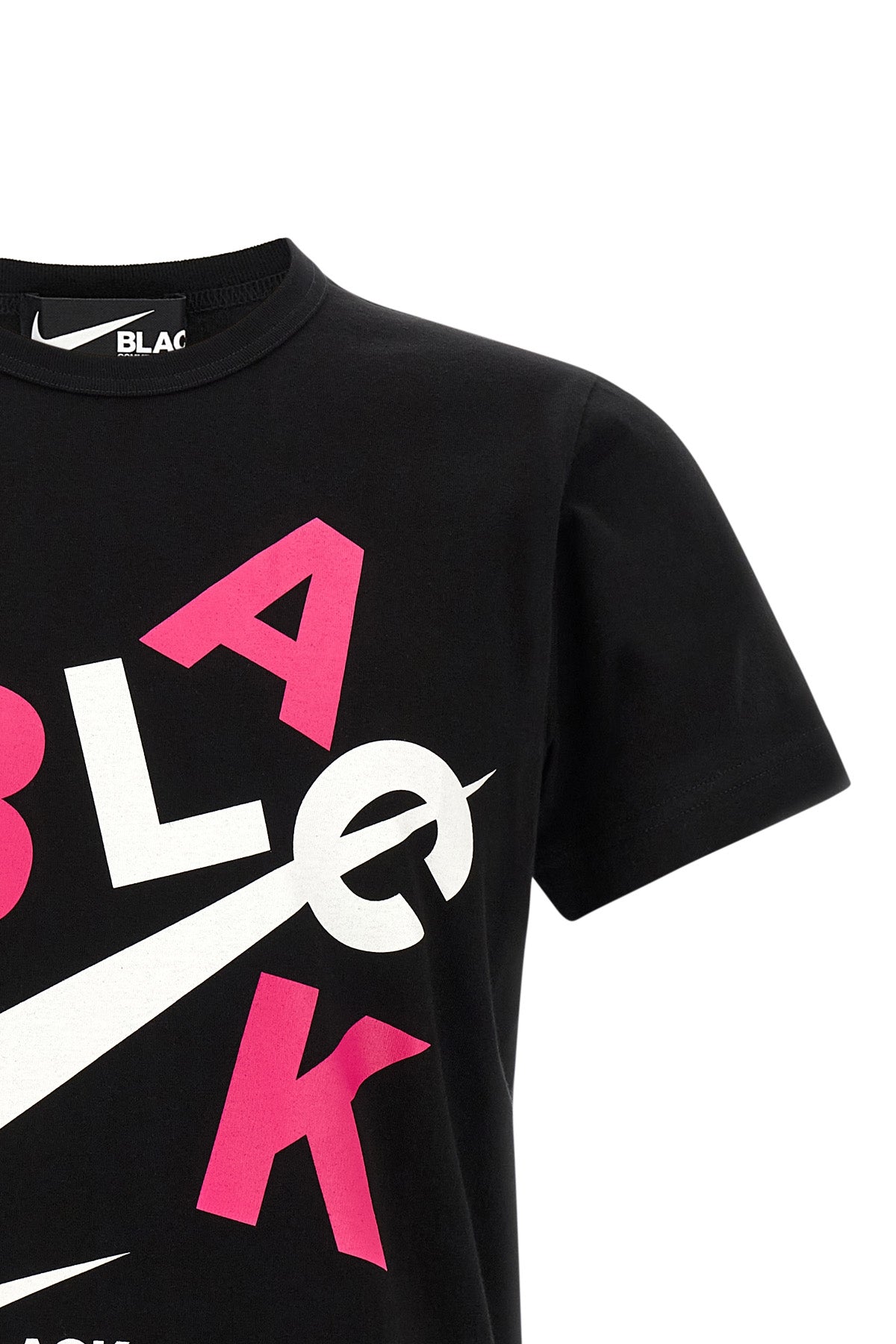 the nike comme des garçons black x t-shirt