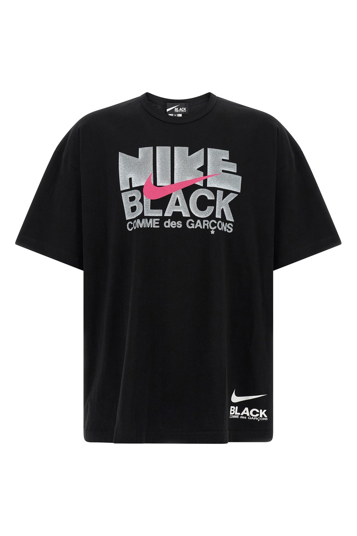 the comme des garçons black t-shirt in collaboration