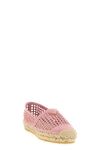 crochet knit espadrilles