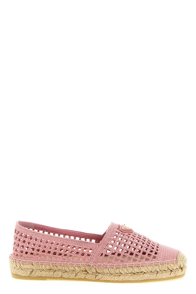 crochet knit espadrilles