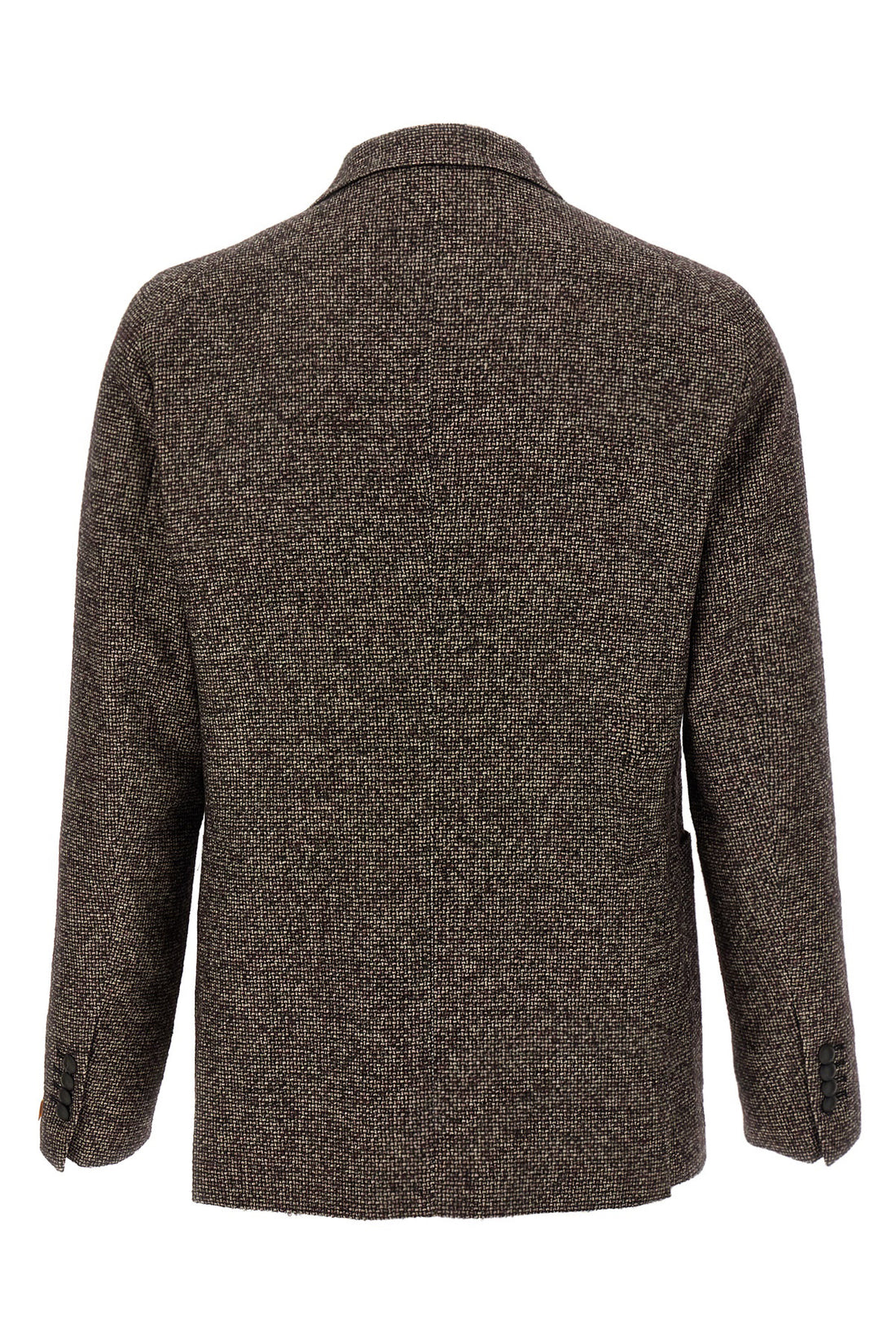 TAGLIATORE 48 exclusive garment line blazer in micro patterned virgin wool blend