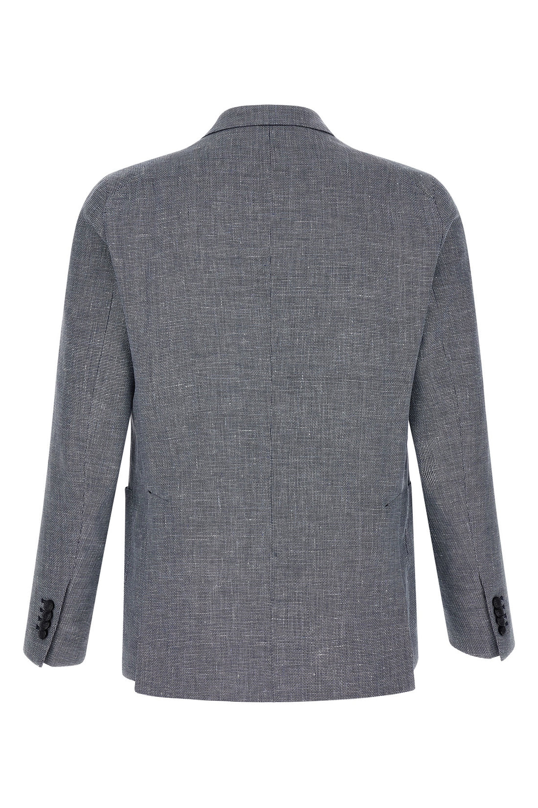 TAGLIATORE 52 montecarlo single-breasted blazer in linen and cotton blend