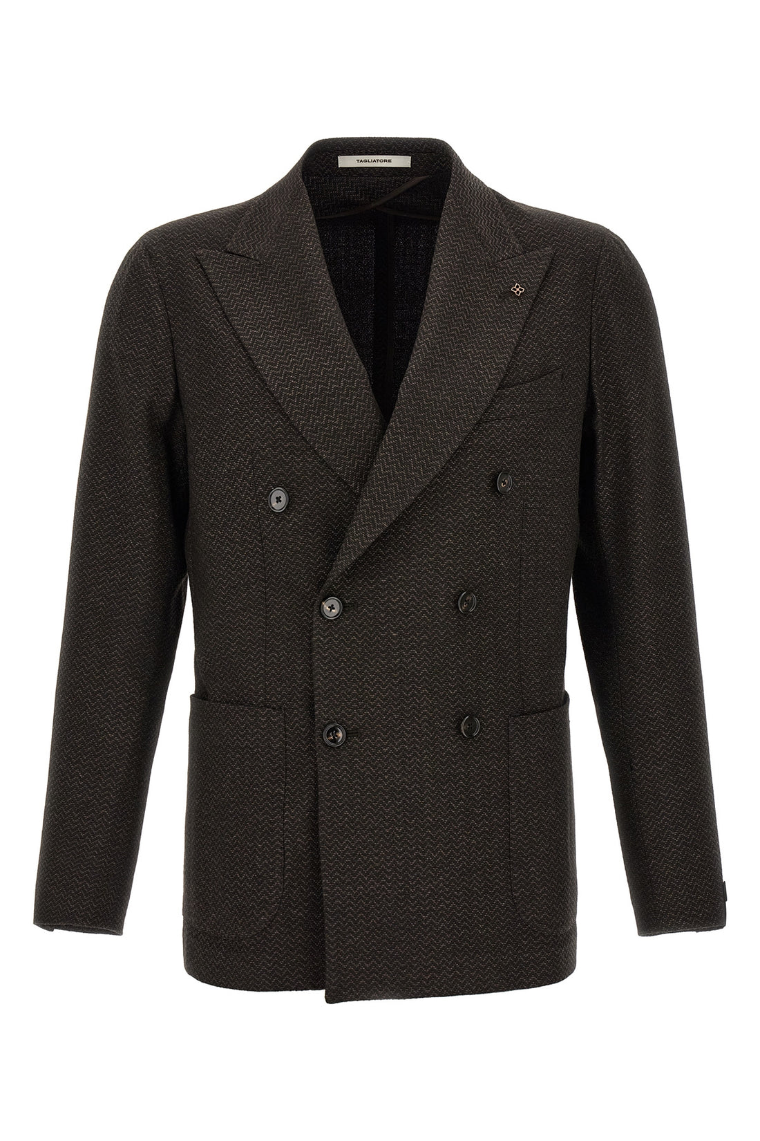 TAGLIATORE 46 the tagliatore montecarlo double-breasted blazer