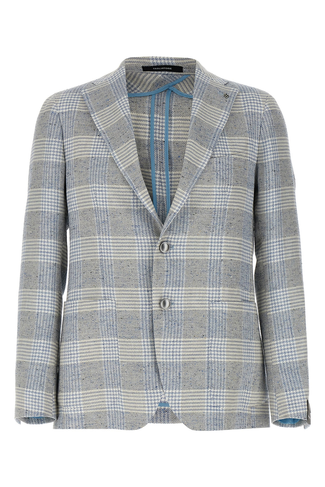 TAGLIATORE 50 montecarlo single-breasted blazer in linen