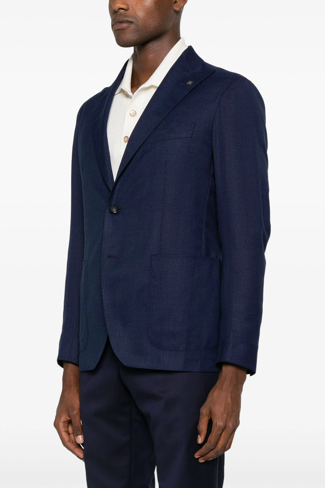 TAGLIATORE 48 montecarlo single-breasted blazer in micro opsac wool