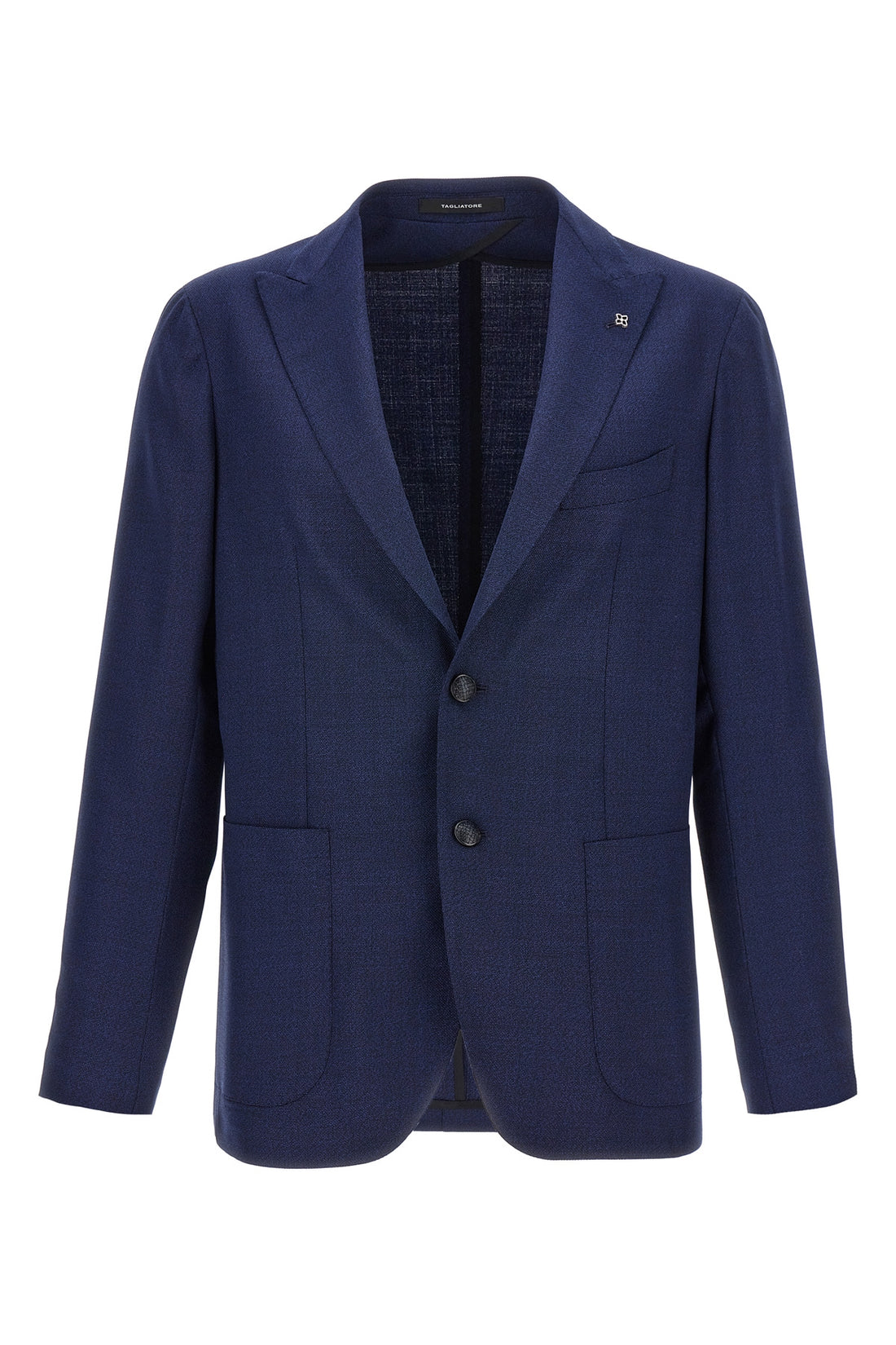 TAGLIATORE 48 montecarlo single-breasted blazer in micro opsac wool