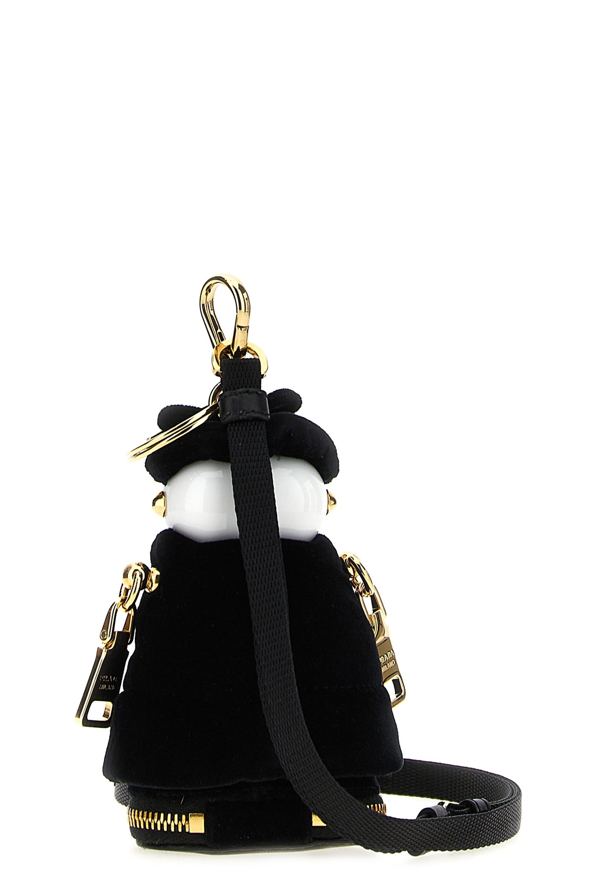 soft robot velvet bag pendant