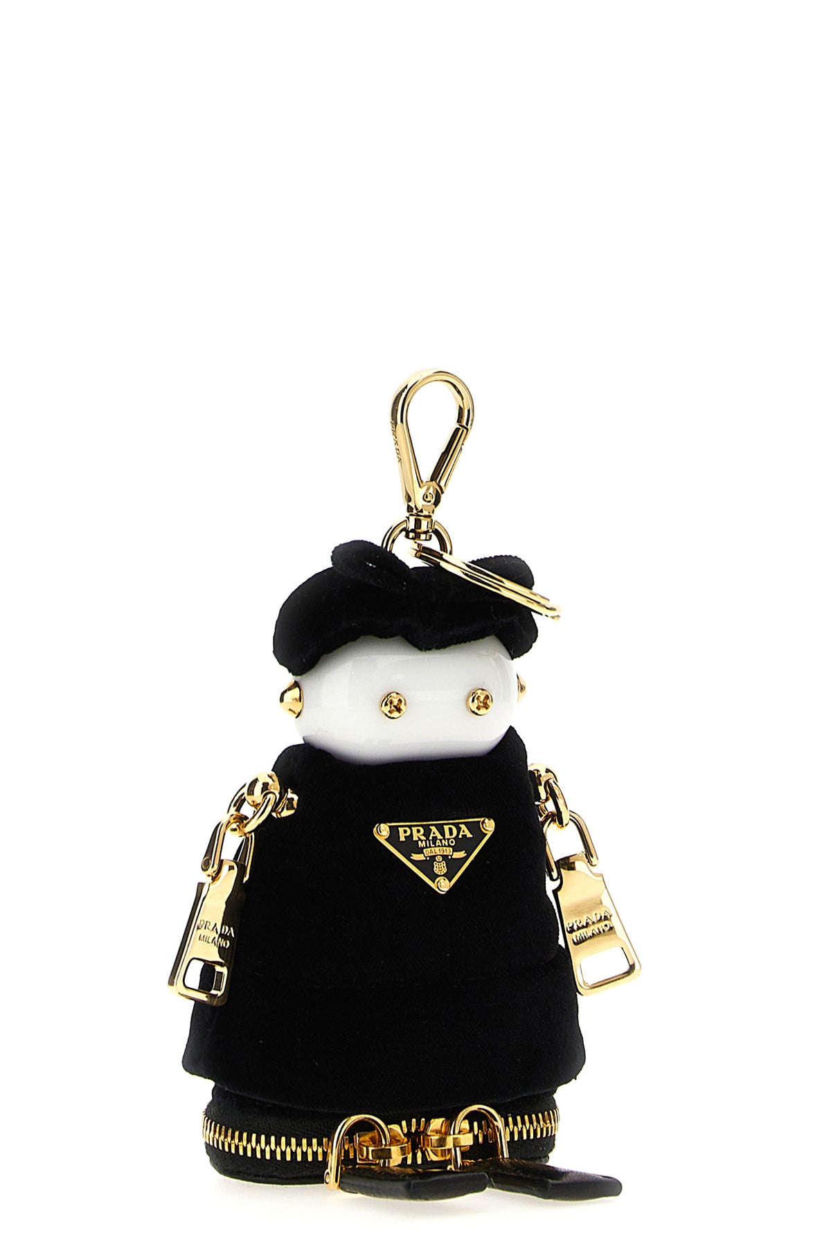 soft robot velvet bag pendant