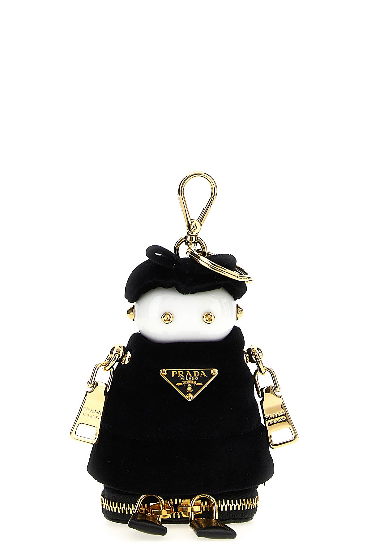 soft robot velvet bag pendant