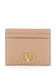 vlogo signature grainy calfskin cardholder