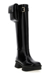 equal brushed leather boots