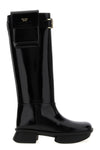 equal brushed leather boots