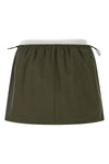 cotton mini skirt