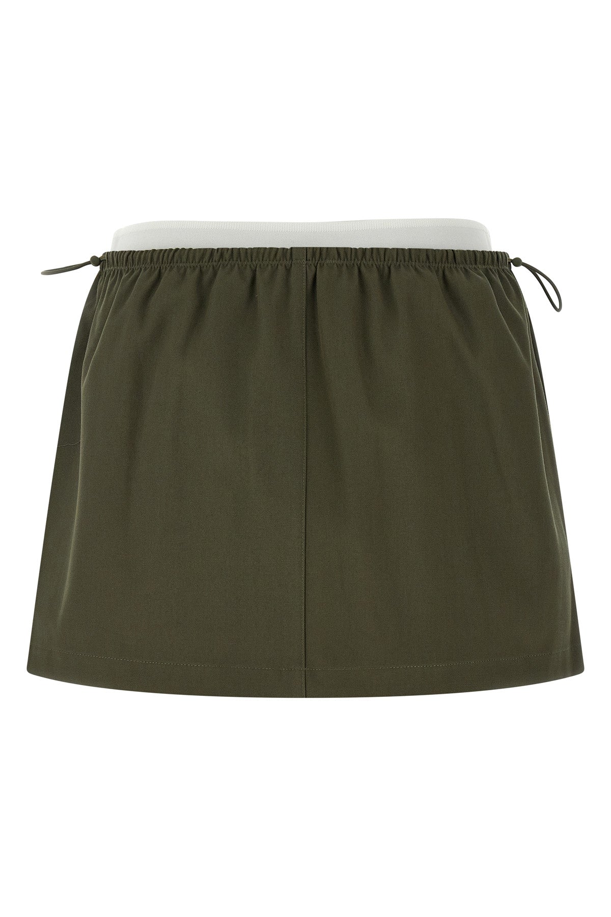 cotton mini skirt