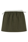 cotton mini skirt