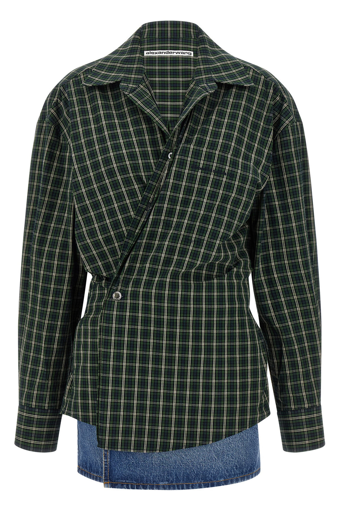 ALEXANDER WANG 0 double layer mini dress