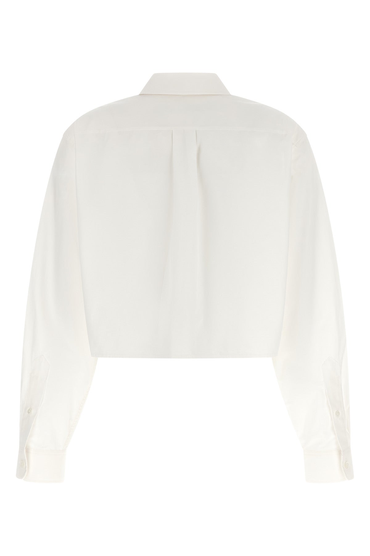 the alexander wang cropped shirt redefines contemporary tailoring through bold v