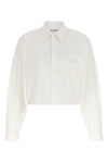 the alexander wang cropped shirt redefines contemporary tailoring through bold v