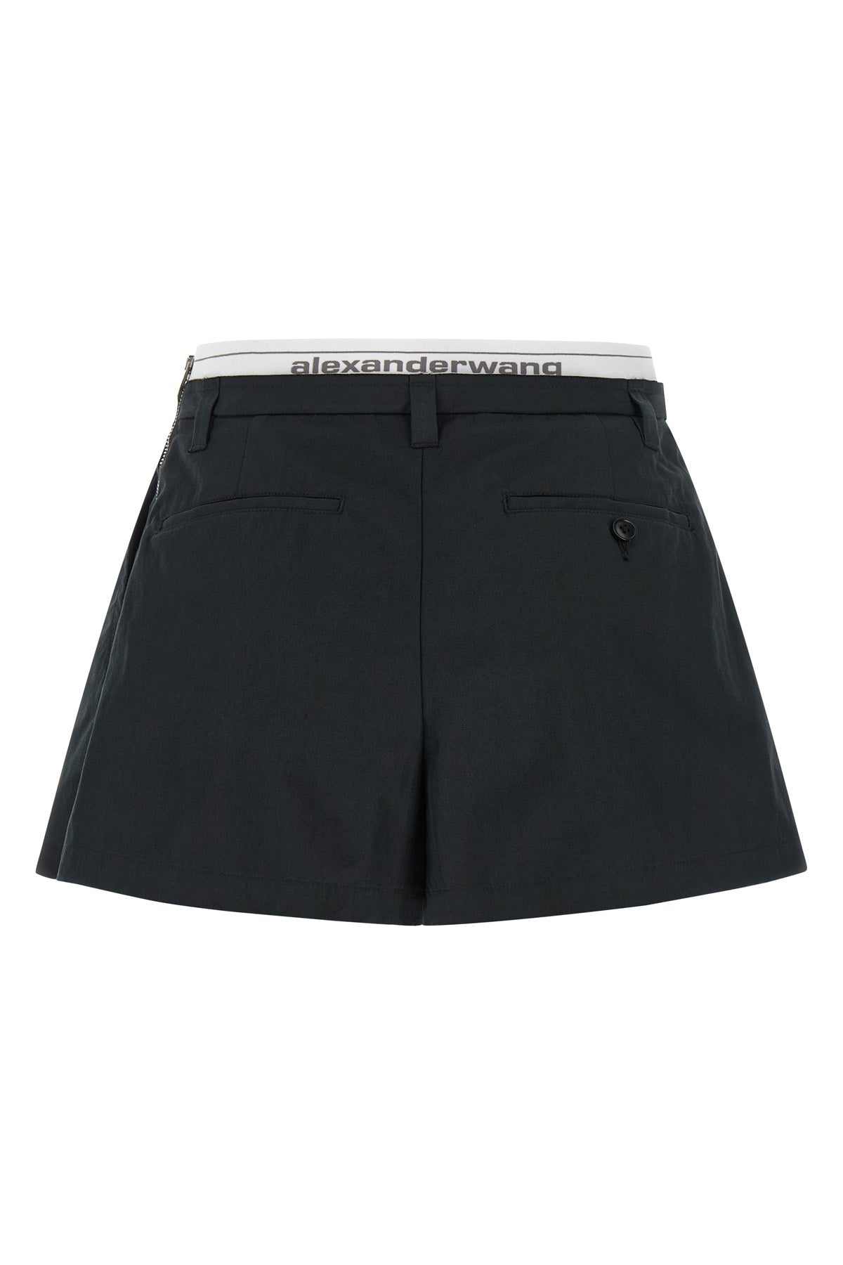 alexander wang shorts redefine the codes of hybrid clothing through a bold contr