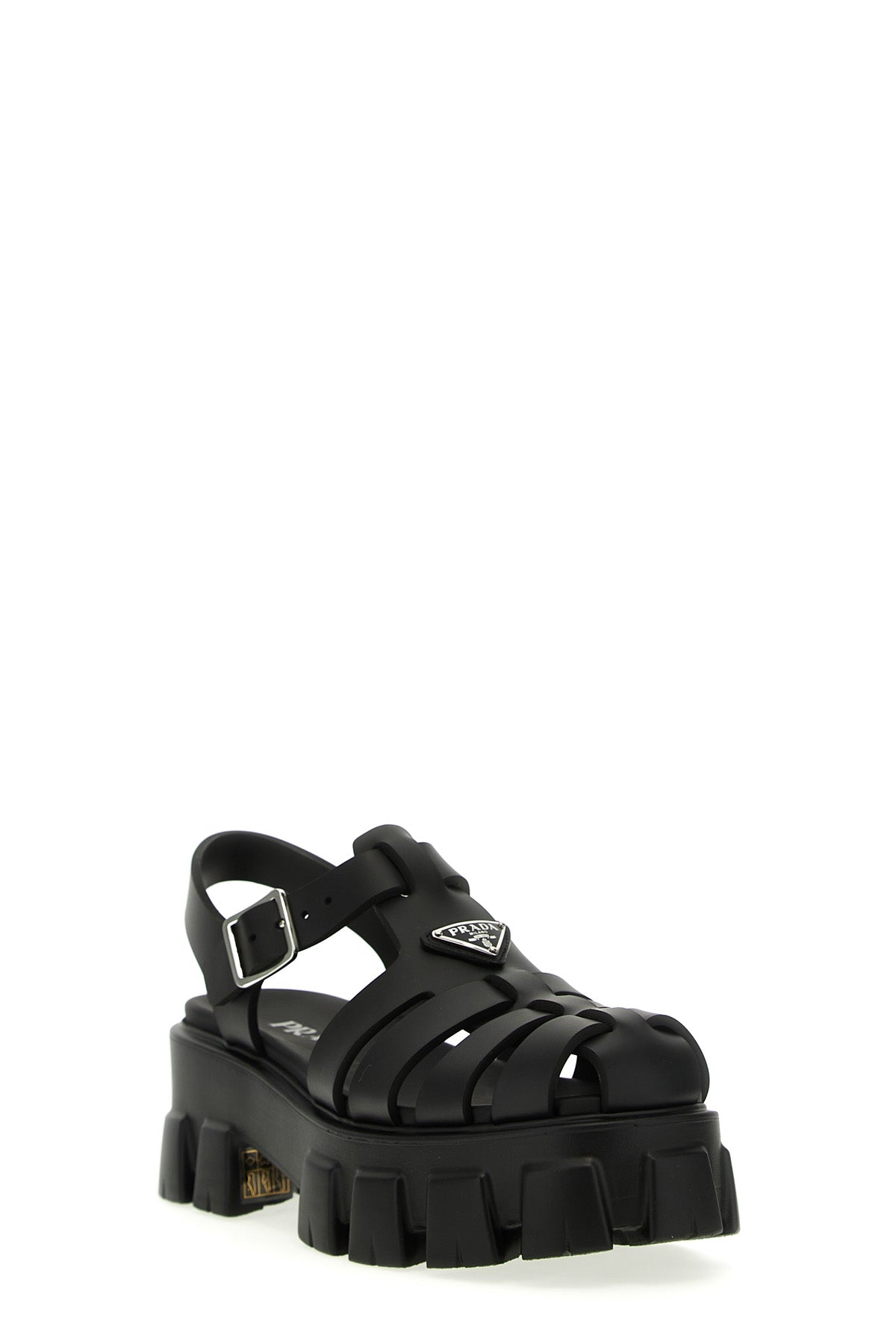 cage monolith rubber sandals