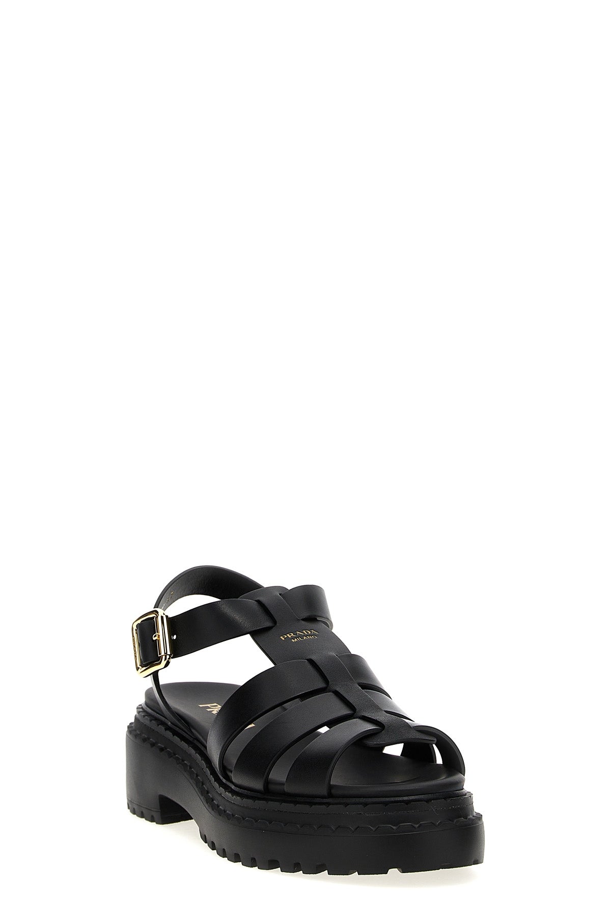monolith leather sandals