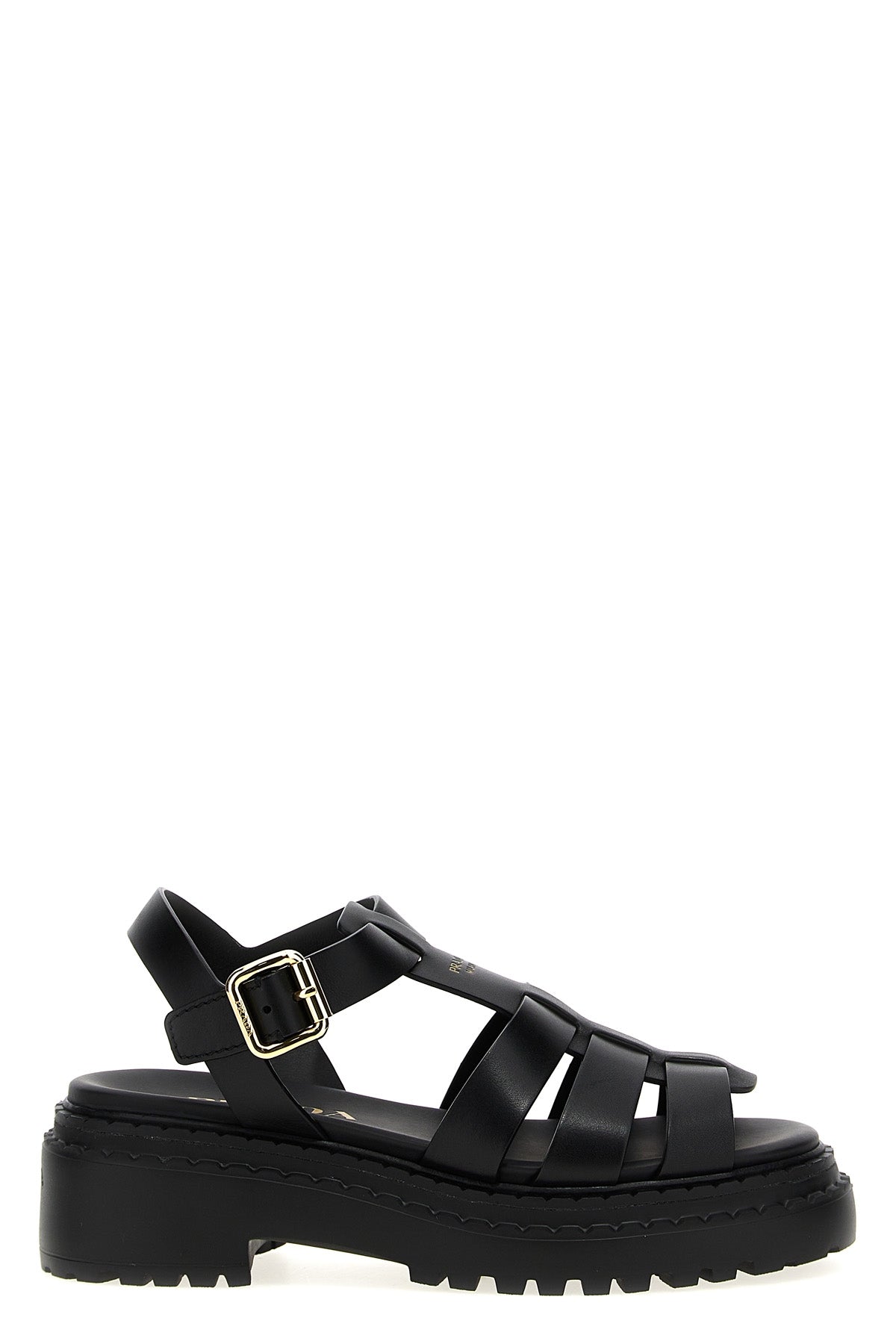 monolith leather sandals