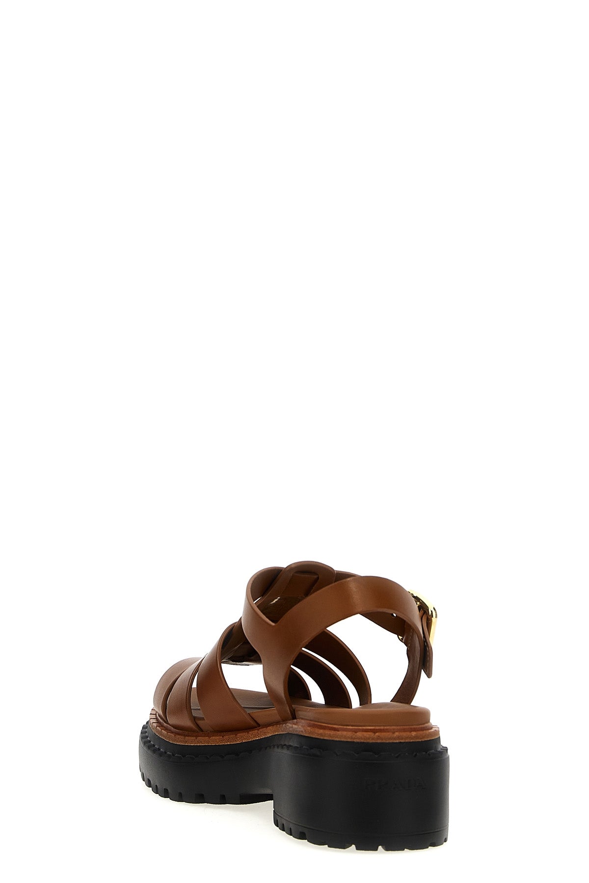 monolith leather sandals