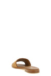 slides in woven viscose raffia