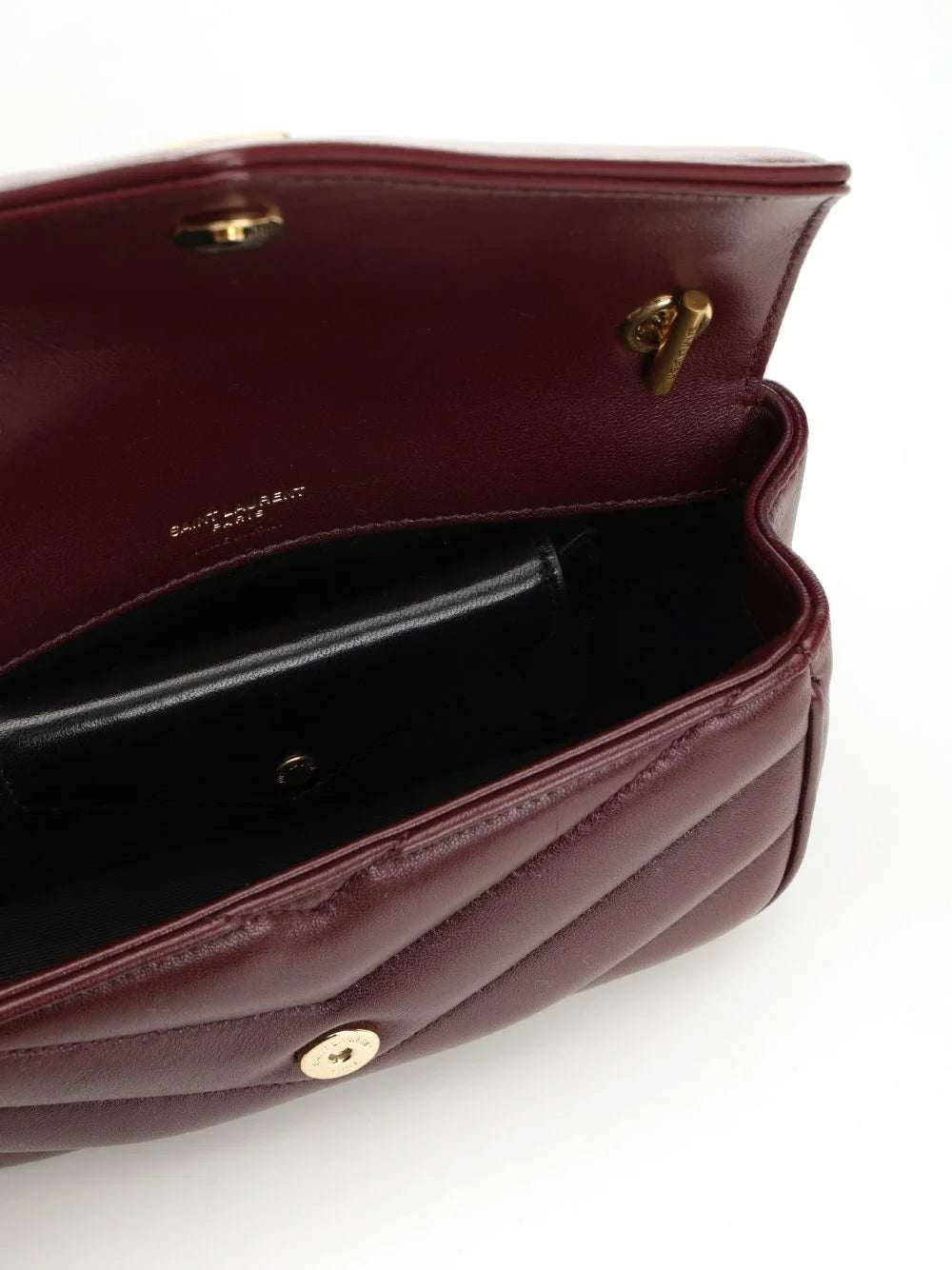 Mini Loulou Leather Shoulder Bag