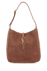SAINT LAURENT Le 5 a 7 Small Suede Leather Shoulder Bag – Pink