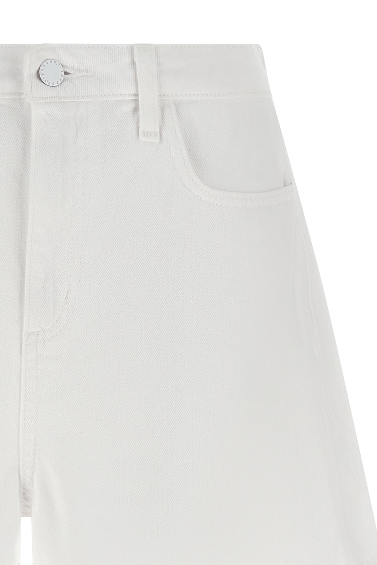 lissania shorts in garment-dyed cotton denim