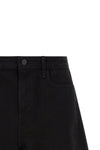 lissania shorts in garment-dyed cotton denim