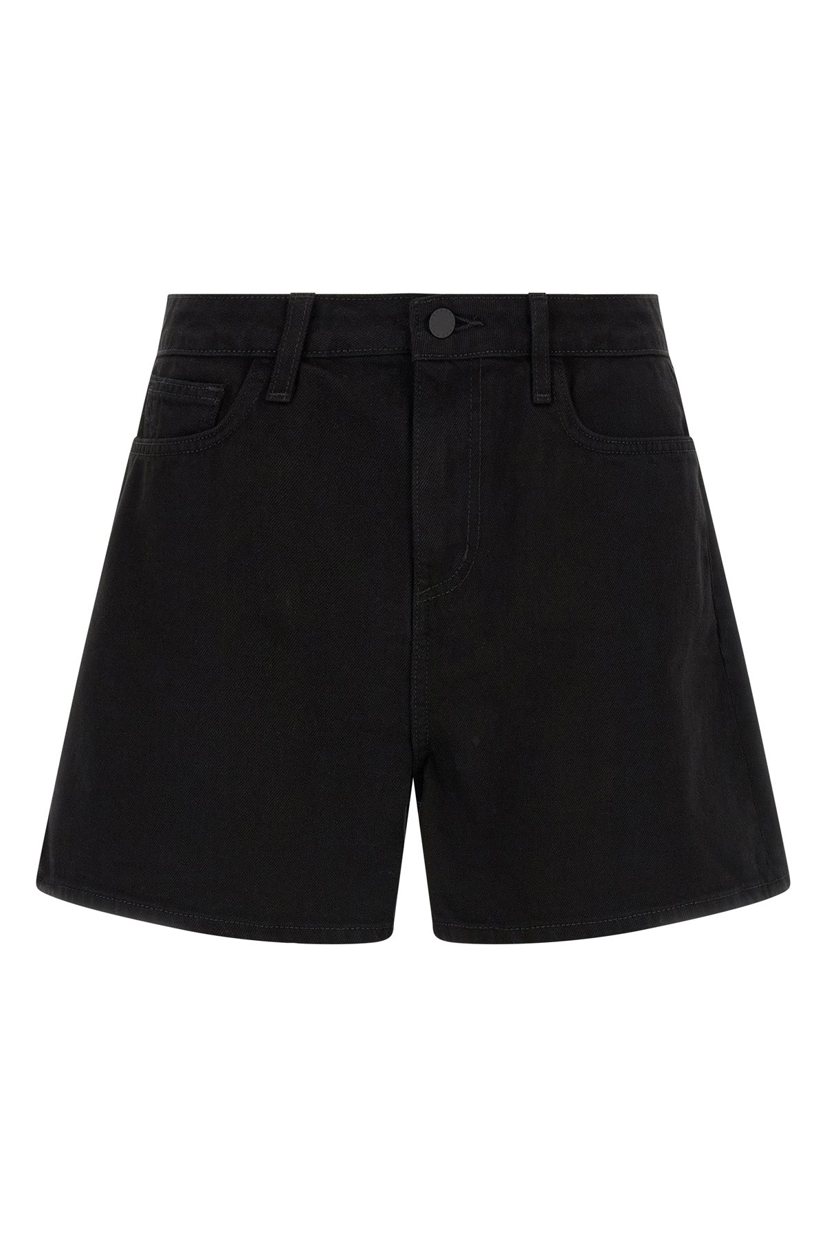 lissania shorts in garment-dyed cotton denim