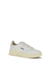 medalist low leather sneakers