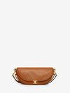 tan small triomphe halfmoon bag