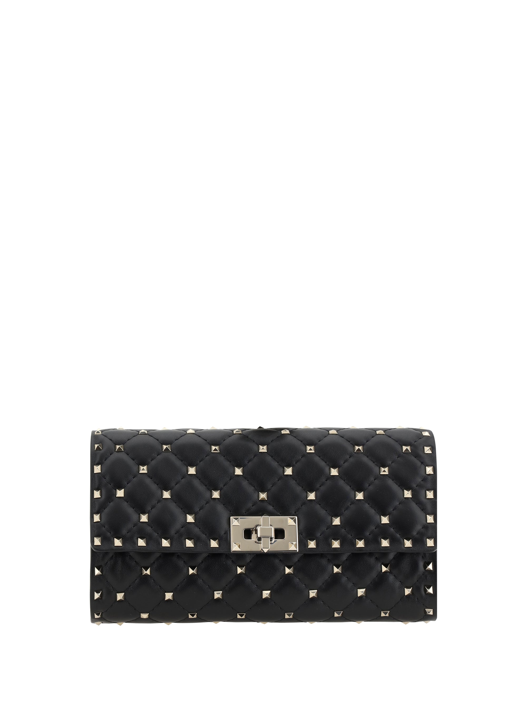 shoulder bag | rockstud spike | nappa/pl
