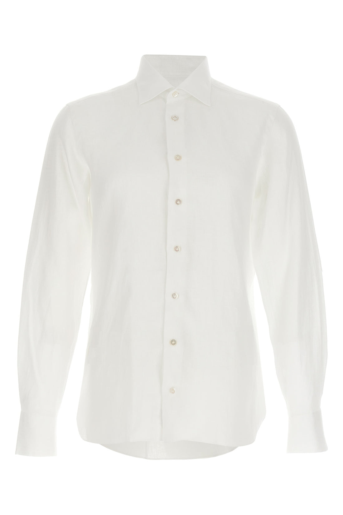 BORRIELLO 42 cm nigel linen shirt