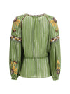 lurex silk shirt