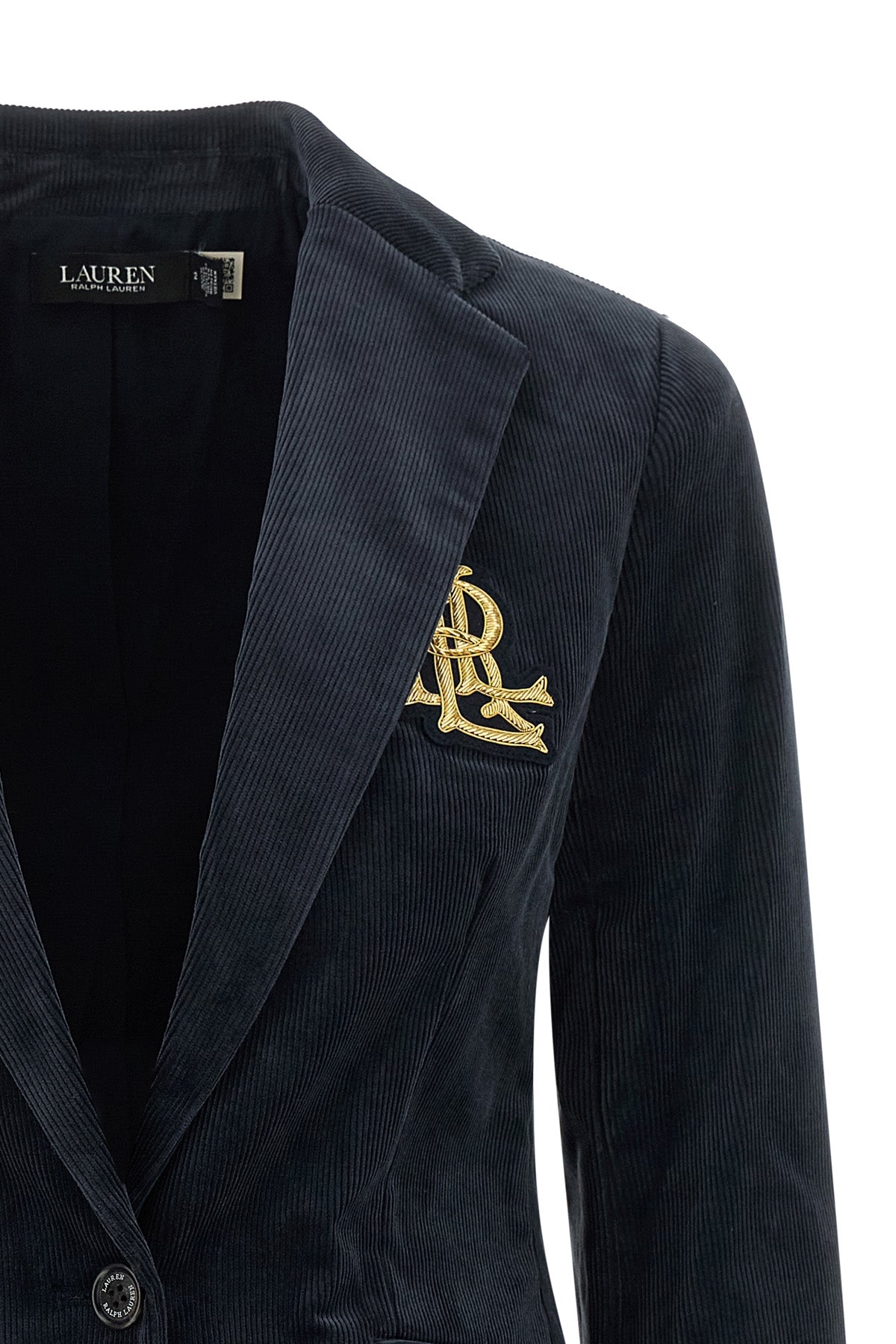 the lauren ralph lauren blazer redefines the codes of tailoring through a straig